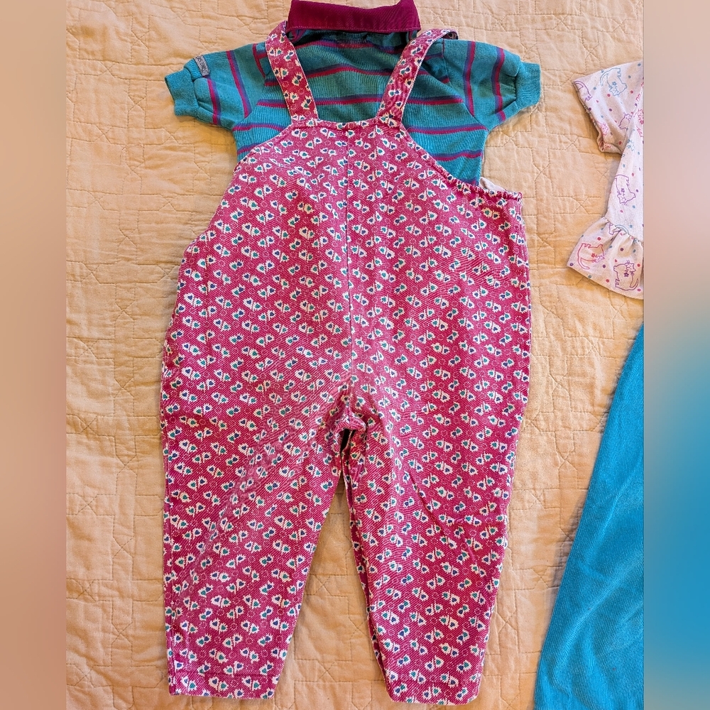 Vintage Toddler Overalls and Outfit Bundle - Picture 4 of 14